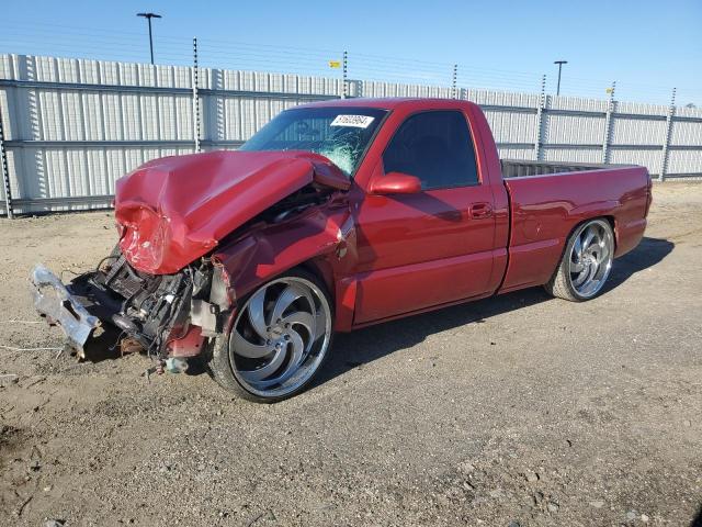 1GCEC14X77Z129787 - 2007 CHEVROLET SILVERADO C1500 CLASSIC RED photo 1