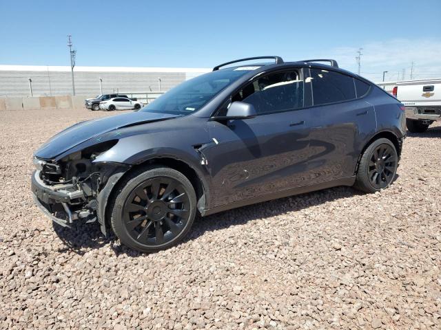 5YJYGDEE8MF097577 - 2021 TESLA MODEL Y GRAY photo 1