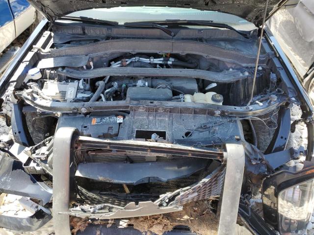 1FM5K8AB6LGC65575 - 2020 FORD EXPLORER POLICE INTERCEPTOR შავი ფოტო 12