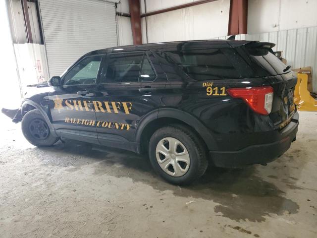 1FM5K8AB6LGC65575 - 2020 FORD EXPLORER POLICE INTERCEPTOR შავი ფოტო 2