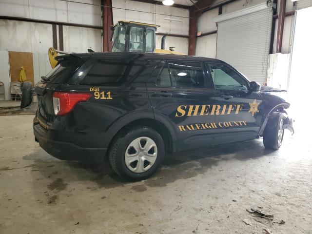 1FM5K8AB6LGC65575 - 2020 FORD EXPLORER POLICE INTERCEPTOR შავი ფოტო 3