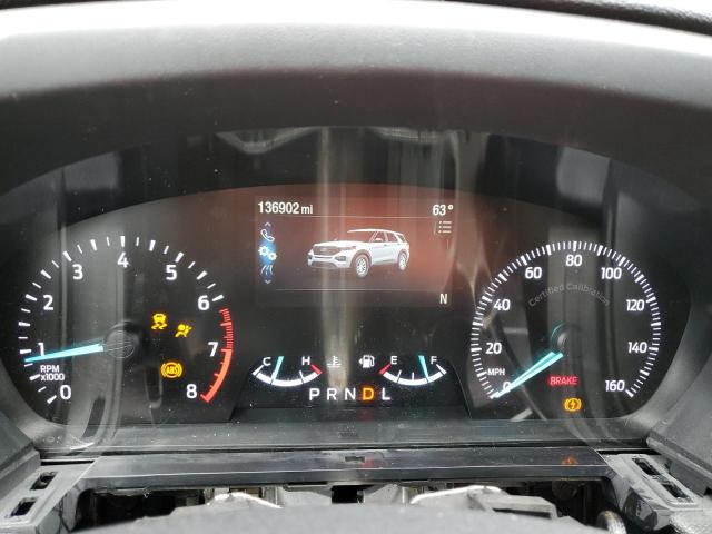 1FM5K8AB6LGC65575 - 2020 FORD EXPLORER POLICE INTERCEPTOR შავი ფოტო 9