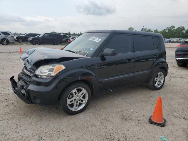 KNDJT2A29B7350566 - 2011 KIA SOUL + BLACK photo 1