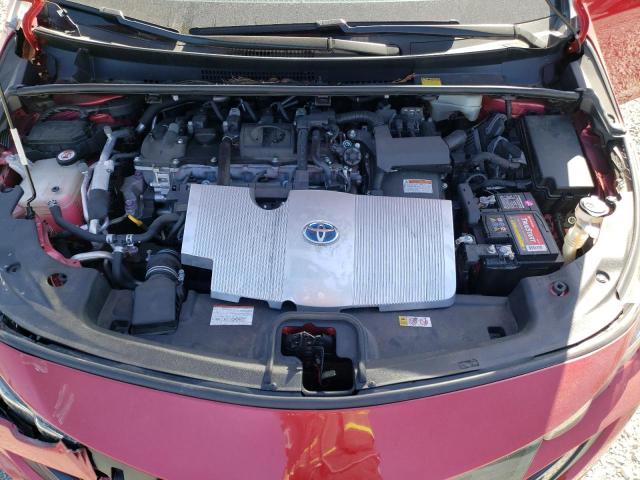 JTDKARFP6J3070830 - 2018 TOYOTA PRIUS PRIM წითელი ფოტო 11