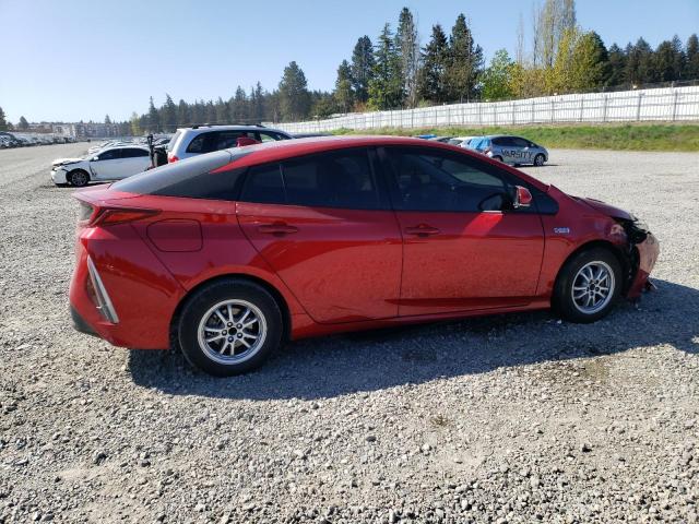 JTDKARFP6J3070830 - 2018 TOYOTA PRIUS PRIM წითელი ფოტო 3