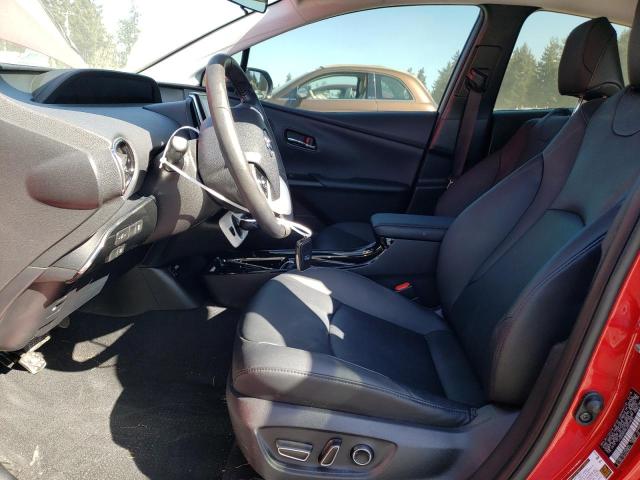 JTDKARFP6J3070830 - 2018 TOYOTA PRIUS PRIM წითელი ფოტო 7