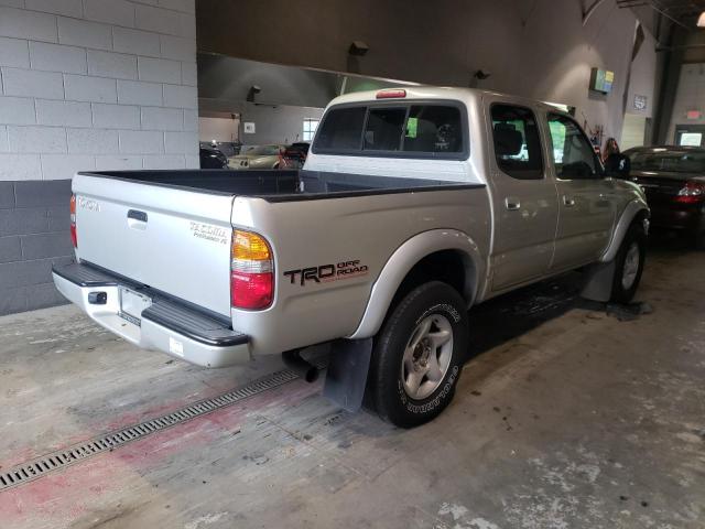 5TEGN92NX3Z241856 - 2003 TOYOTA TACOMA DOUBLE CAB PRERUNNER SILVER photo 3