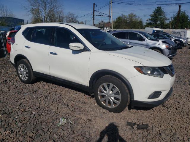 5N1AT2MV6FC819045 - 2015 NISSAN ROGUE S WHITE photo 4