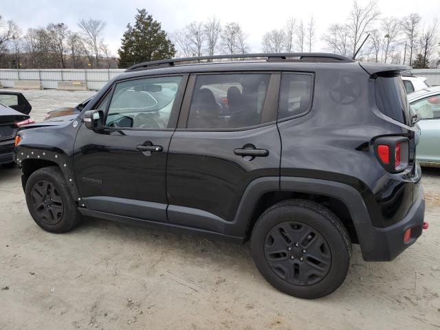 ZACCJBCB7HPE94284 - 2017 JEEP RENEGADE TRAILHAWK BLACK photo 2