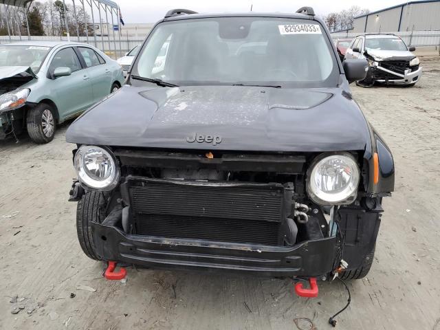 ZACCJBCB7HPE94284 - 2017 JEEP RENEGADE TRAILHAWK BLACK photo 5