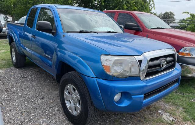 5TETU62N85Z130886 - 2005 TOYOTA TACOMA PRERUNNER ACCESS CAB BLUE photo 1