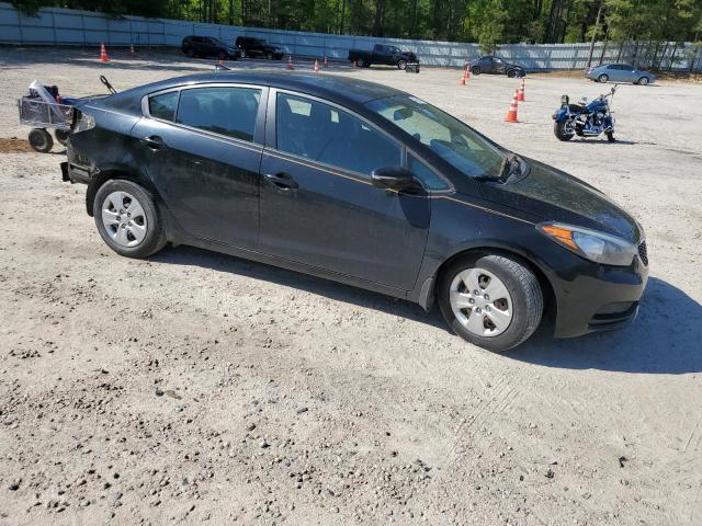 KNAFX4A64F5342186 - 2015 KIA FORTE LX BLACK photo 4