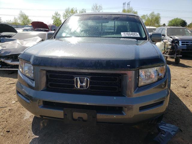 2HJYK16557H546333 - 2007 HONDA RIDGELINE RTL GRAY photo 5