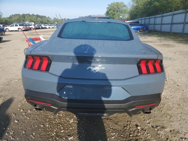 1FA6P8TH5R5119058 - 2024 FORD MUSTANG BLUE photo 6