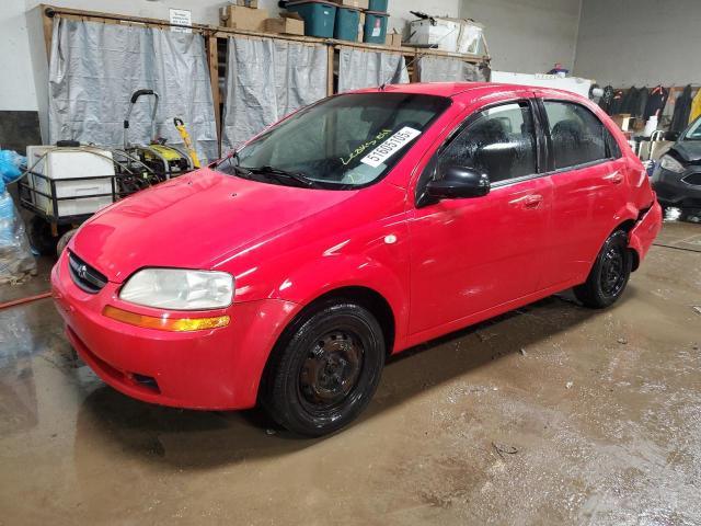KL1TD52665B299013 - 2005 CHEVROLET AVEO BASE Qırmızı foto 1