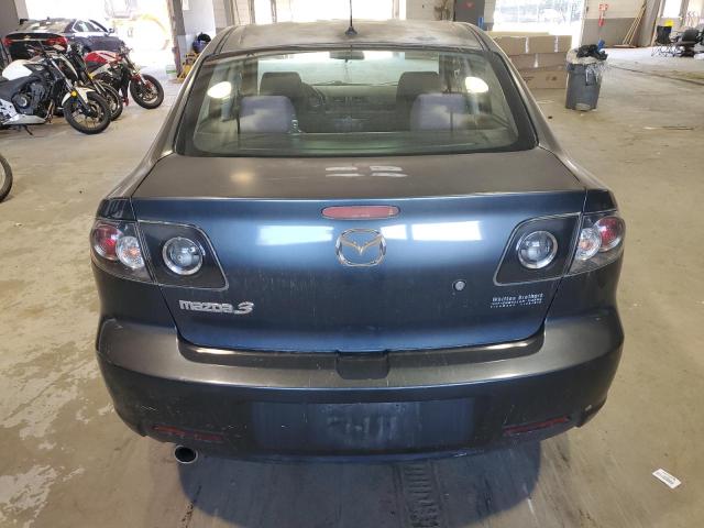 JM1BK32F581121537 - 2008 MAZDA 3 I CHARCOAL photo 6