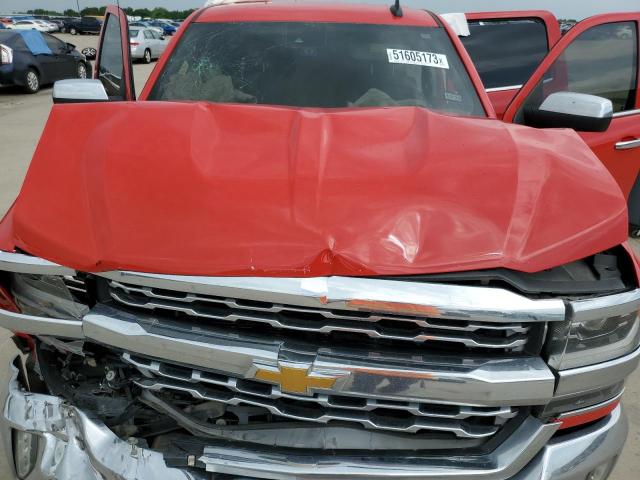 3GCPCSECXHG117516 - 2017 CHEVROLET SILVERADO C1500 LTZ RED photo 11