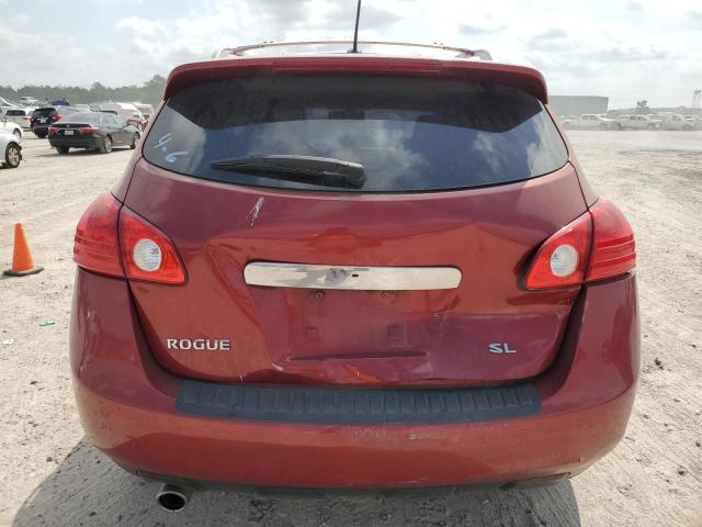 JN8AS5MT8BW176511 - 2011 NISSAN ROGUE S RED photo 6