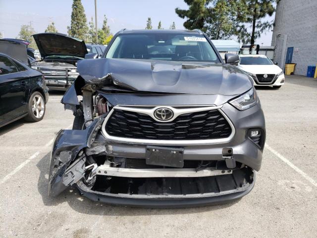 5TDHZRAH3LS504805 - 2020 TOYOTA HIGHLANDER XLE GRAY photo 5