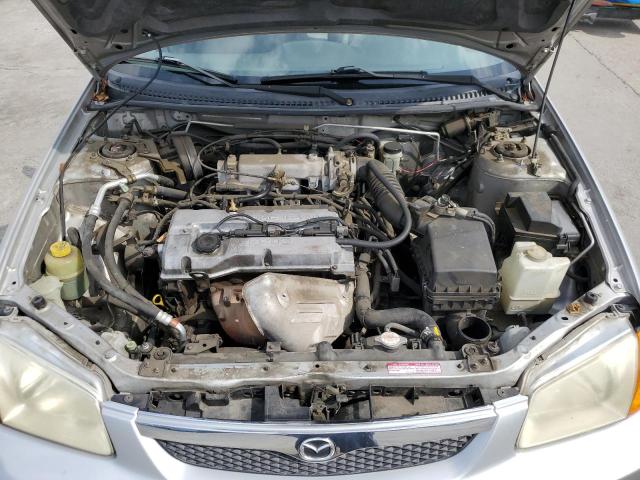 JM1BJ222XY0272017 - 2000 MAZDA PROTEGE DX SILVER photo 11