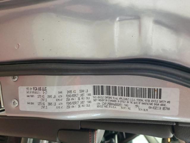 1C4PJMBBXHW666051 - 2017 JEEP CHEROKEE TRAILHAWK GRAY photo 14