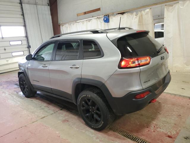 1C4PJMBBXHW666051 - 2017 JEEP CHEROKEE TRAILHAWK GRAY photo 2