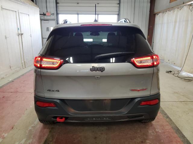 1C4PJMBBXHW666051 - 2017 JEEP CHEROKEE TRAILHAWK GRAY photo 6