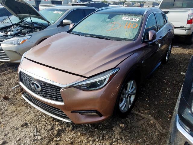 SJKCH5CP5JA054155 - 2018 INFINITI QX30 BASE  photo 2