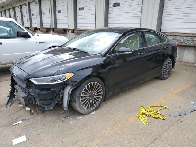 3FA6P0D97JR169003 - 2018 FORD FUSION TITANIUM/PLATINUM BLACK photo 1