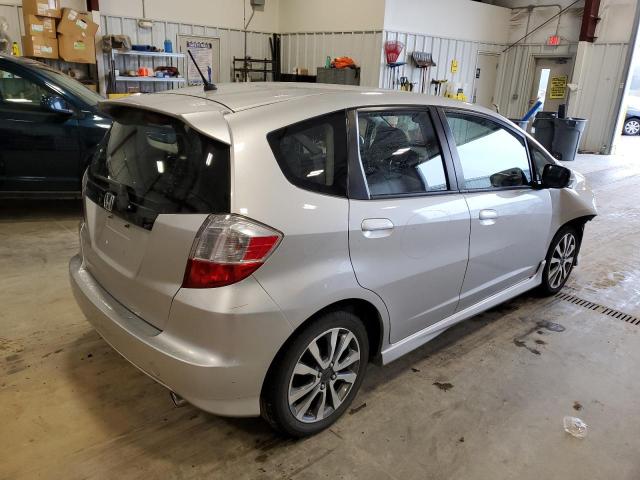 JHMGE8H53CC015950 - 2012 HONDA FIT SPORT SILVER photo 3