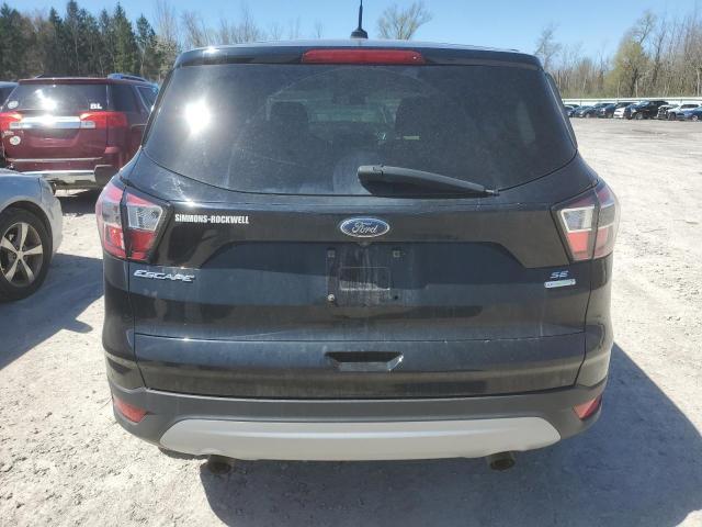 1FMCU0GD1HUB74430 - 2017 FORD ESCAPE SE BLACK photo 6