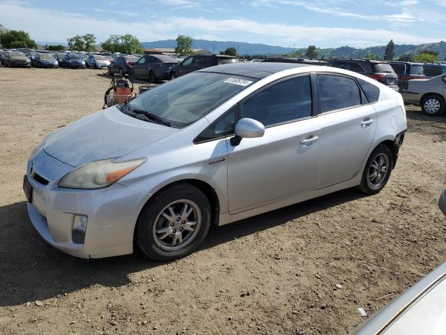 JTDKN3DUXA1267392 - 2010 TOYOTA PRIUS SILVER photo 1