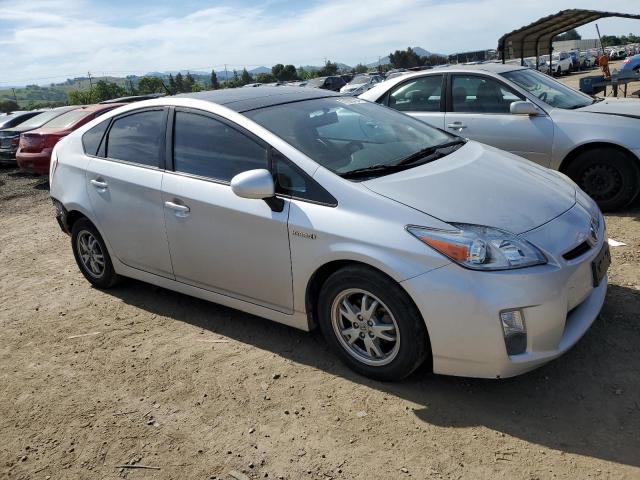 JTDKN3DUXA1267392 - 2010 TOYOTA PRIUS SILVER photo 4