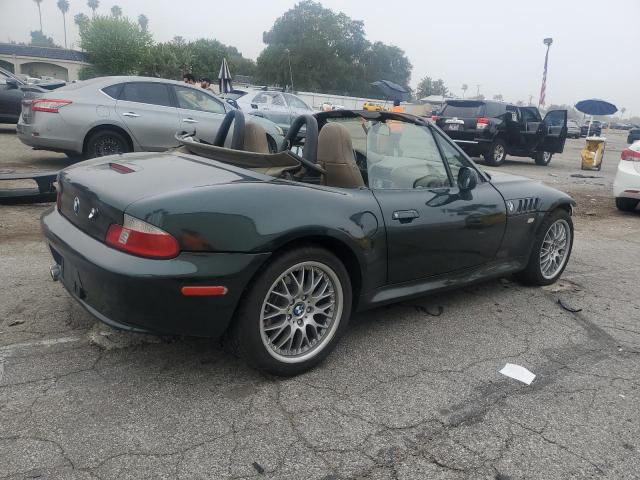 4USCH3346YLF42619 - 2000 BMW Z3 2.8 GREEN photo 3