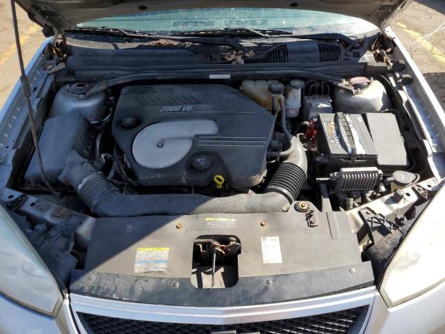 1G1ZW63116F141347 - 2006 CHEVROLET MALIBU MAXX SS SILVER photo 11