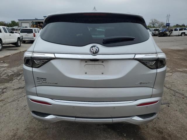 5GAEVCKWXNJ158620 - 2022 BUICK ENCLAVE AVENIR SILVER photo 6
