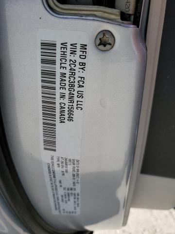 2C4RC3BG4NR156646 - 2022 CHRYSLER PACIFICA TOURING L Gümüş foto 13