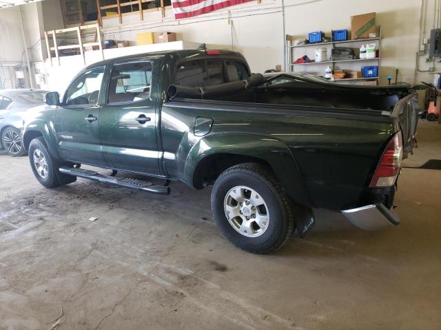 3TMMU4FN8EM067241 - 2014 TOYOTA TACOMA DOUBLE CAB LONG BED GREEN photo 2