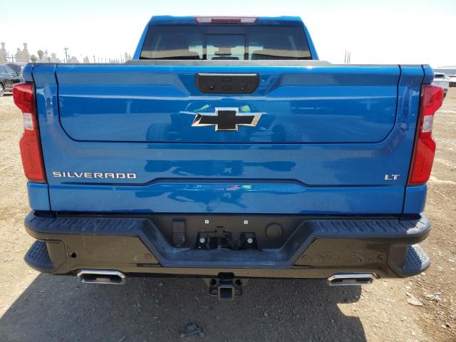 3GCUDFED2NG623272 - 2022 CHEVROLET SILVERADO K1500 LT TRAIL BOSS BLUE photo 6