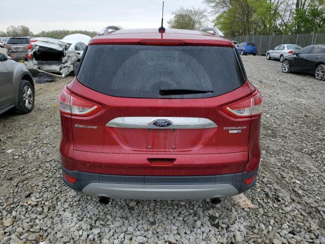 1FMCU9JX4GUA19912 - 2016 FORD ESCAPE TITANIUM BURGUNDY photo 6