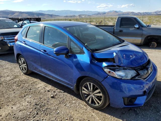 JHMGK5H83HS015235 - 2017 HONDA FIT EX BLUE photo 4