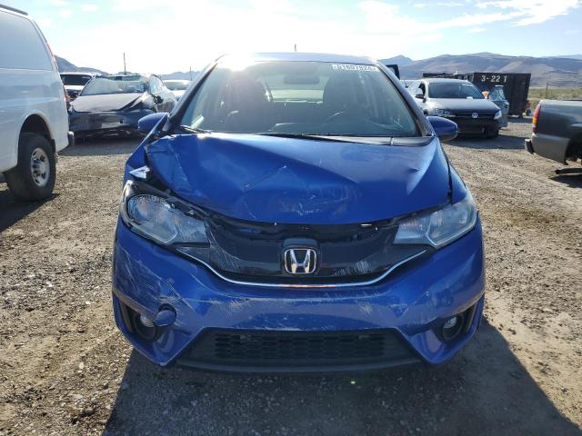 JHMGK5H83HS015235 - 2017 HONDA FIT EX BLUE photo 5