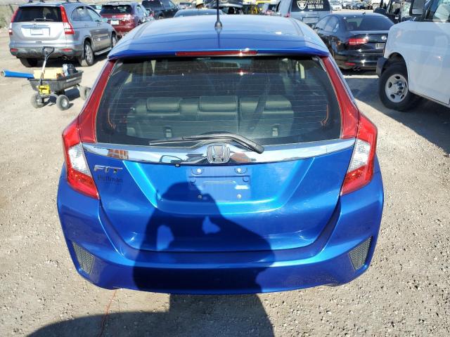 JHMGK5H83HS015235 - 2017 HONDA FIT EX BLUE photo 6