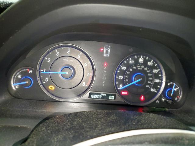 5J6TF2H55CL002752 - 2012 HONDA CROSSTOUR EXL თეთრი ფოტო 9