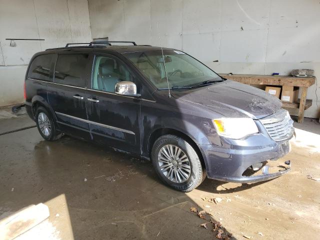 2C4RC1CG8ER107713 - 2014 CHRYSLER TOWN & COU TOURING L GRAY photo 4