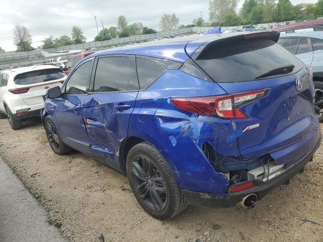 5J8TC2H66KL024069 - 2019 ACURA RDX A-SPEC BLUE photo 2