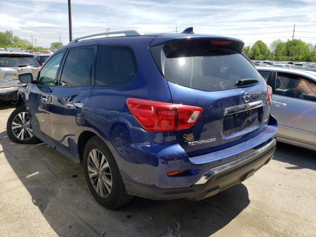 5N1DR2MM3KC642497 - 2019 NISSAN PATHFINDER S BLUE photo 2
