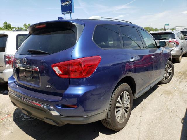 5N1DR2MM3KC642497 - 2019 NISSAN PATHFINDER S BLUE photo 3