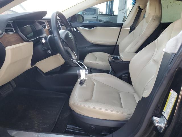 5YJSA1E2XGF169122 - 2016 TESLA MODEL S BLACK photo 7
