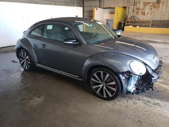 3VWV67ATXCM643881 - 2012 VOLKSWAGEN BEETLE TURBO GRAY photo 4